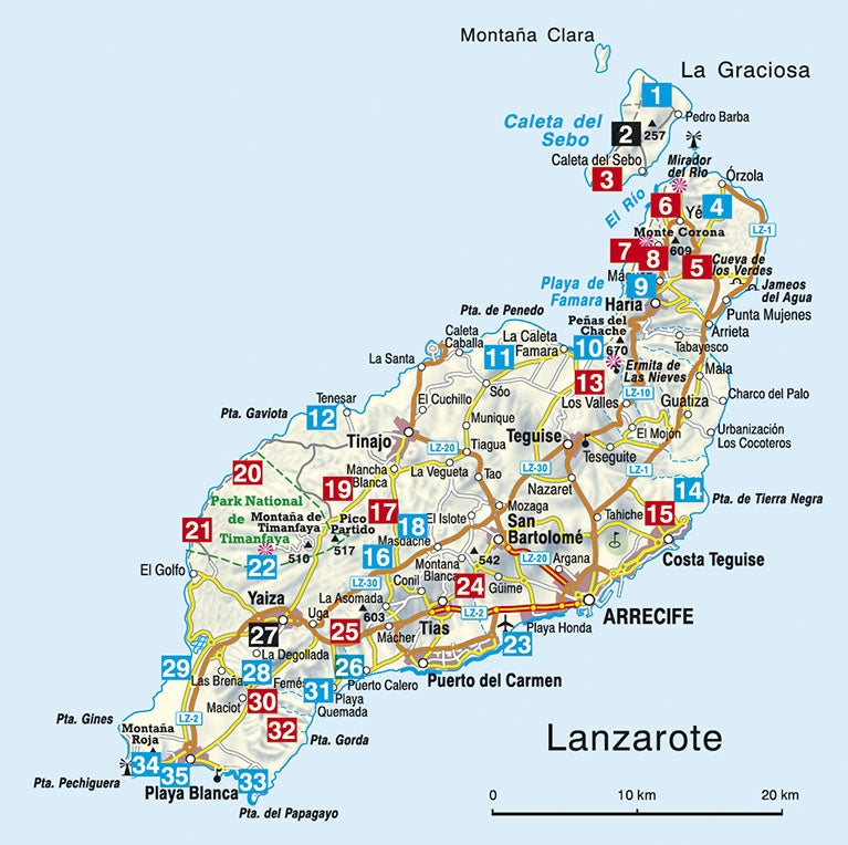 Rother Wanderbuch Lanzarote 35 Touren (5.A 2018)