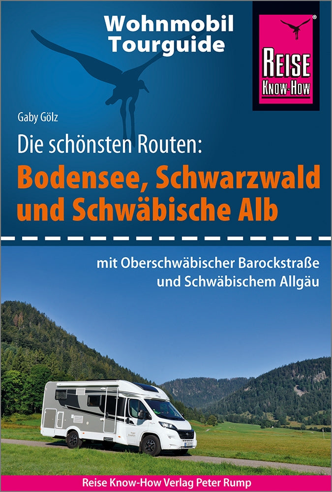 Camper guide RKH Wohnmobil-Tourguide Bodensee, Black Forest and Swabian Alb 1.A 2020