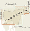 Landkaart Slovenia/Slowenien 1:185.000  5.A 2018