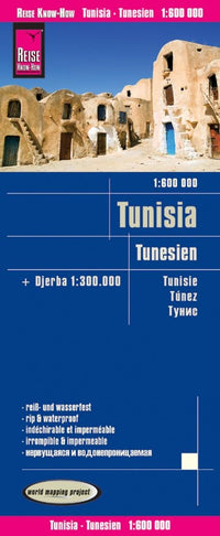 Wegenkaart Tunisia-Tunesien 1:600.000  5.A 2018