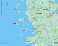 Wandelgids Nordfriesland 25 Wanderungen (431) 1.A 2020