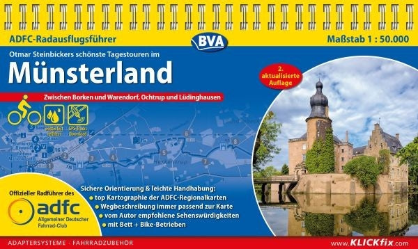 Cycling guide Münsterland 1:50,000 2.A 2019