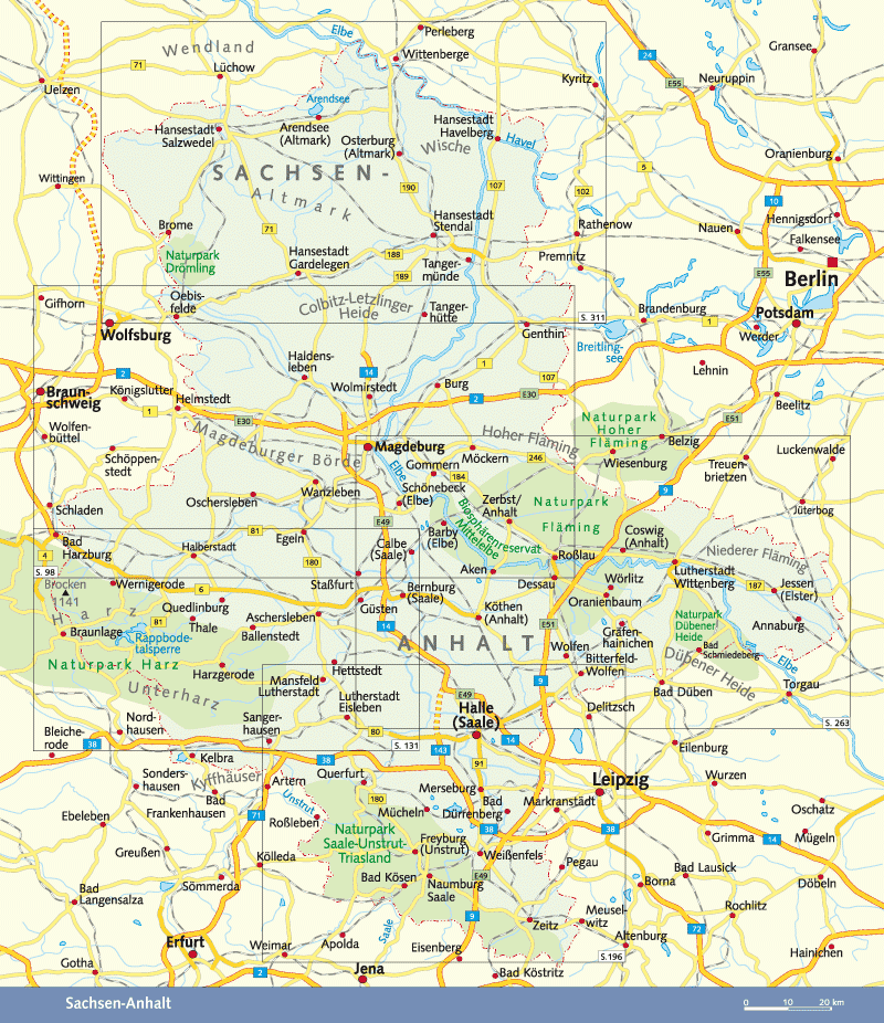 Reisgids Sachsen-Anhalt 5.A 2024