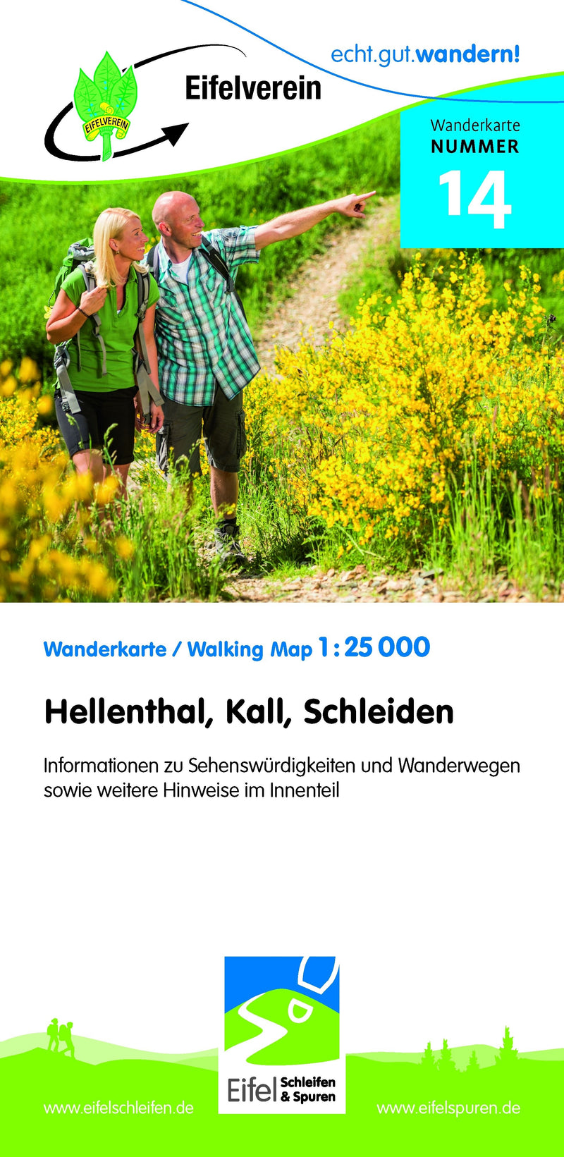 WK Hellenthal, Kall, Schleden 1:25,000 (14)