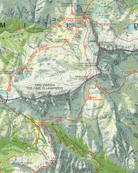 Wandelkaart Dolomiten Blad 010- Sextener Dolomiten 1:25.000 2019