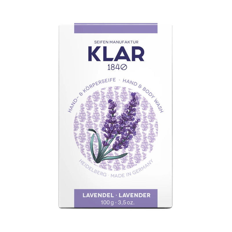 Klar Lavendel hand & body zeep 100gr Palmolievrij