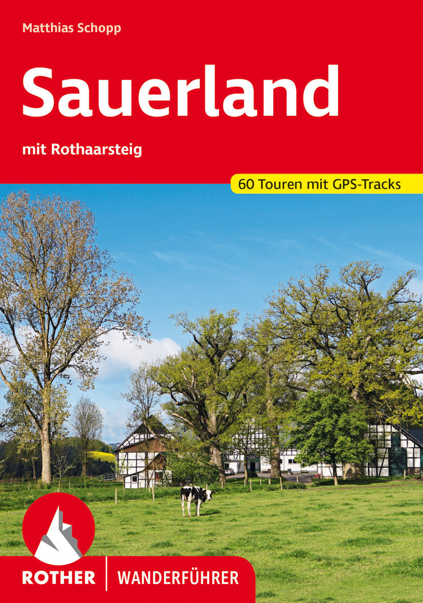 Rother Wanderführer Sauerland - 60 Touren  (8.A 2022)