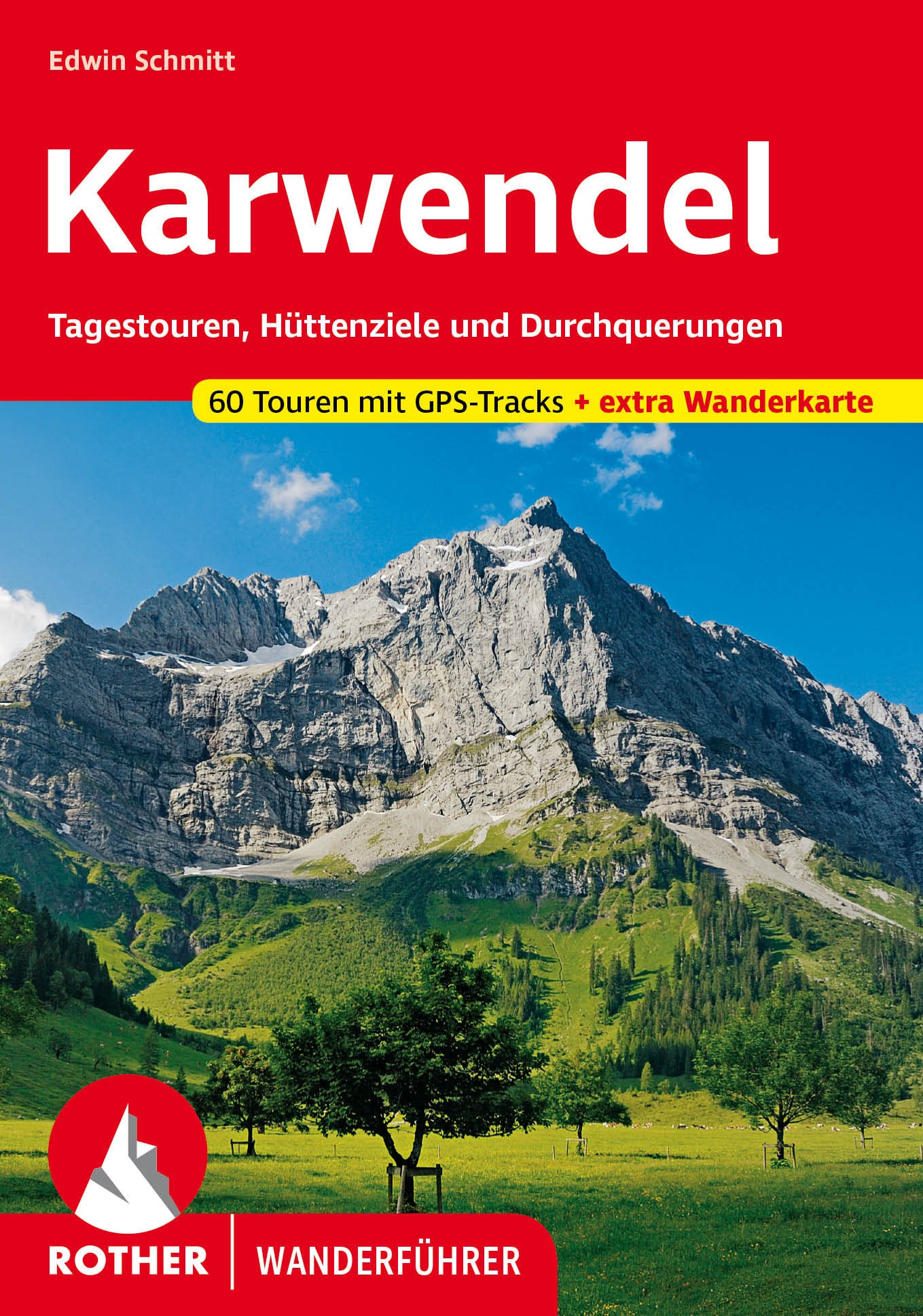 Wandelgids Rother Karwendel - 60 Touren (+ extra losse Wandelkaart)