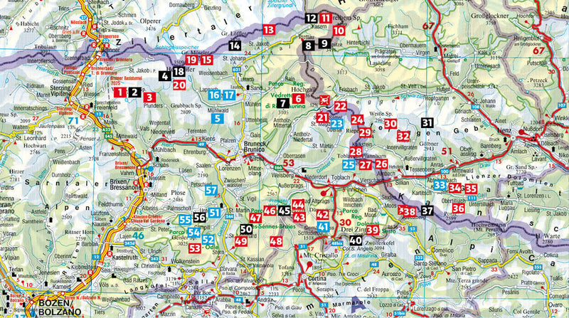 Skitourenführer Pustertal - 57 Touren 4.A 2024