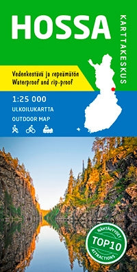 Outdoor Map Hossa 1:25,000 (2017)