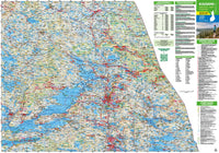 Walking map Outdoor Map Kuusamo 1:100,000