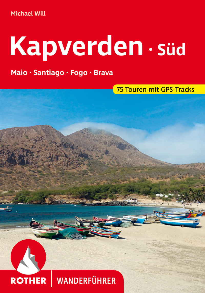 Wandelgids Rother Kapverden - Süd 75 Touren 1.A 2024