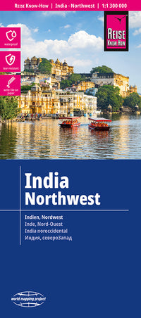 Road map India - Northwest 1:1.3 Mio. 7.A 2018