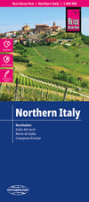 Road map Northern Italy/Italy Northern1:400,000 3.A 2017