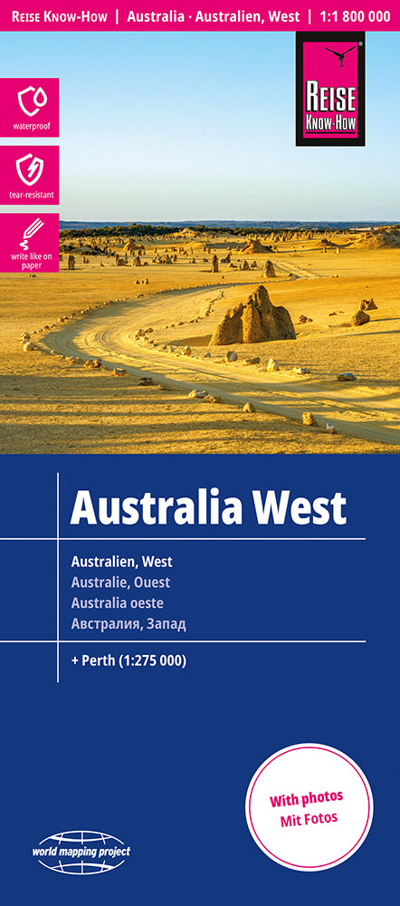 Landkaart Australia West 1:1 800.000  4.A 2025