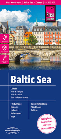 Baltic Sea map | Ostsee 1:1.3m. 2.A 2018