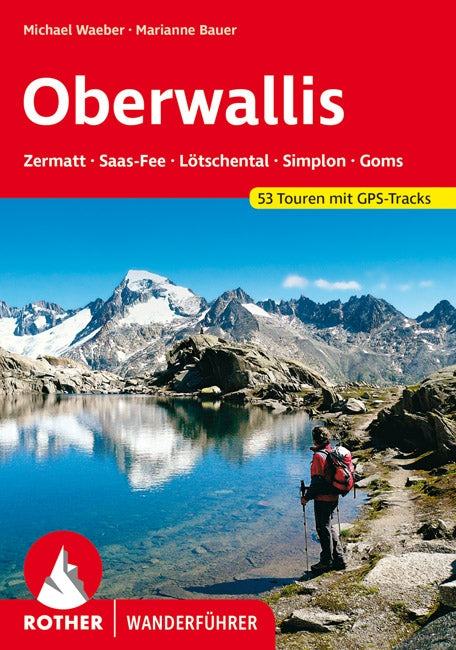 Rother Wanderführer Oberwallis - 53 Touren (9.A 2022)