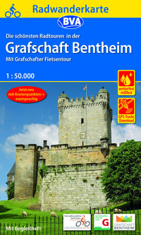 Cycling map + booklet ADFC/BVA Radwanderkarte Grafschaft Bentheim