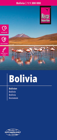 Wegenkaart Bolivia/Bolivien 1:1 300.000 9.A 2023