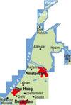 Cycling map ADFC Nord-Holland Amsterdam 1:75,000