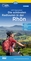 Cycling map ADFC-BVA Regionalkarte Rhön 1:75,000