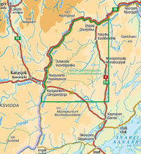 Outdoor Map Utsjoki Kevo 1:100,000 (2015)