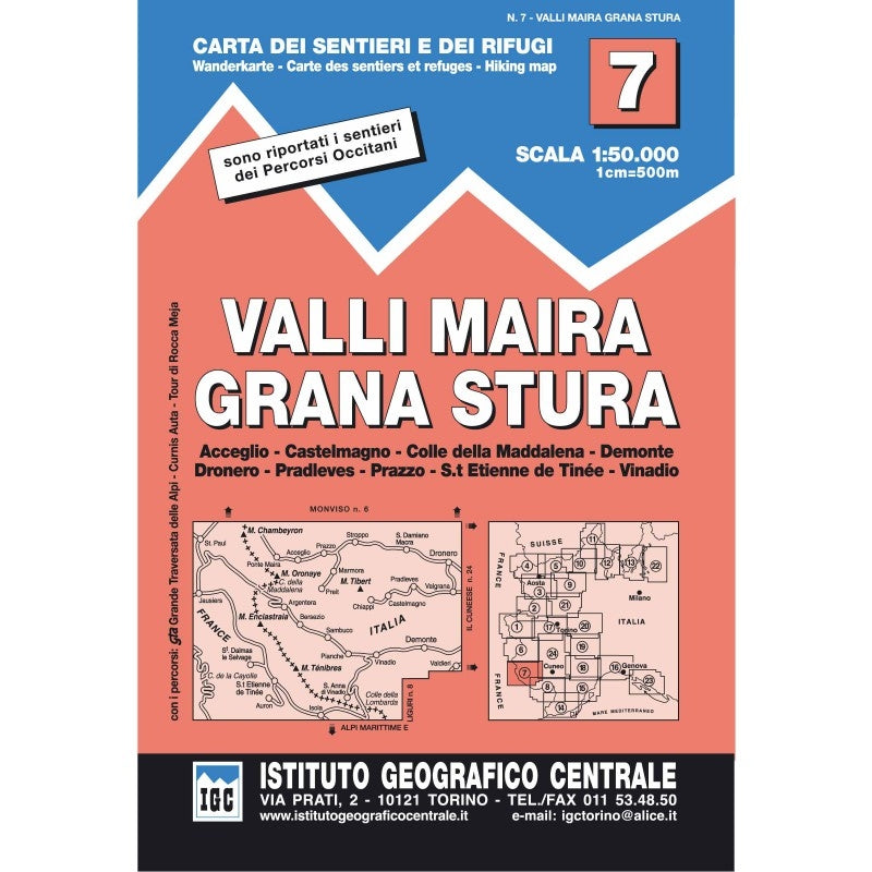Blad 7 - Valli Maira / Grana Stura